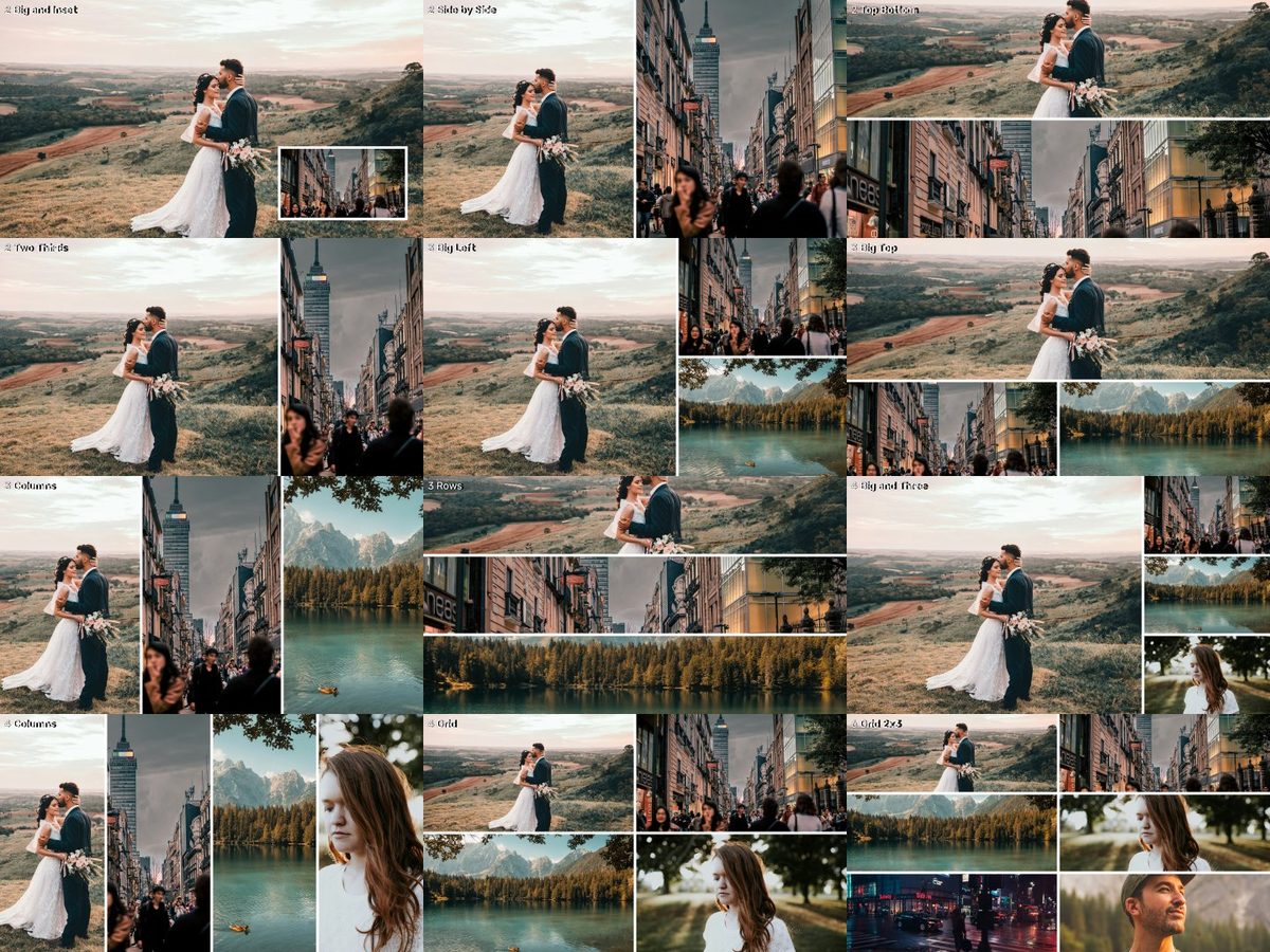 Split Screen Layouts preview